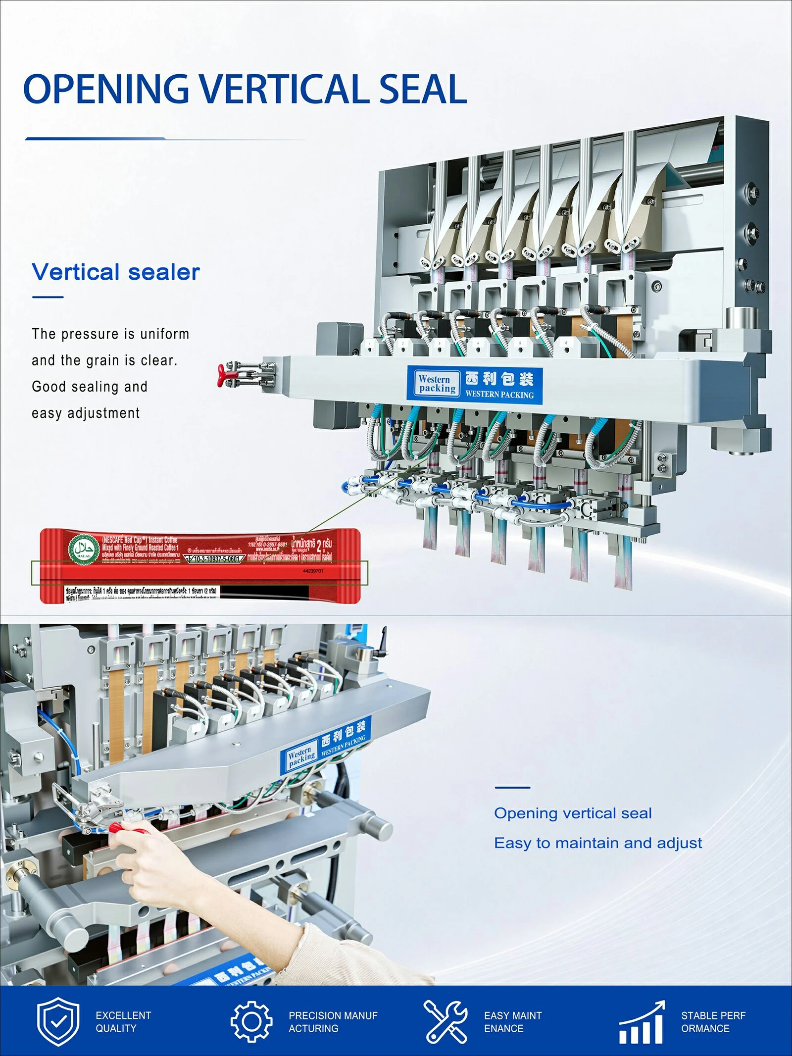 Coffee Powder Stick Pack Machine Coffee Powder Stick Pack Machine