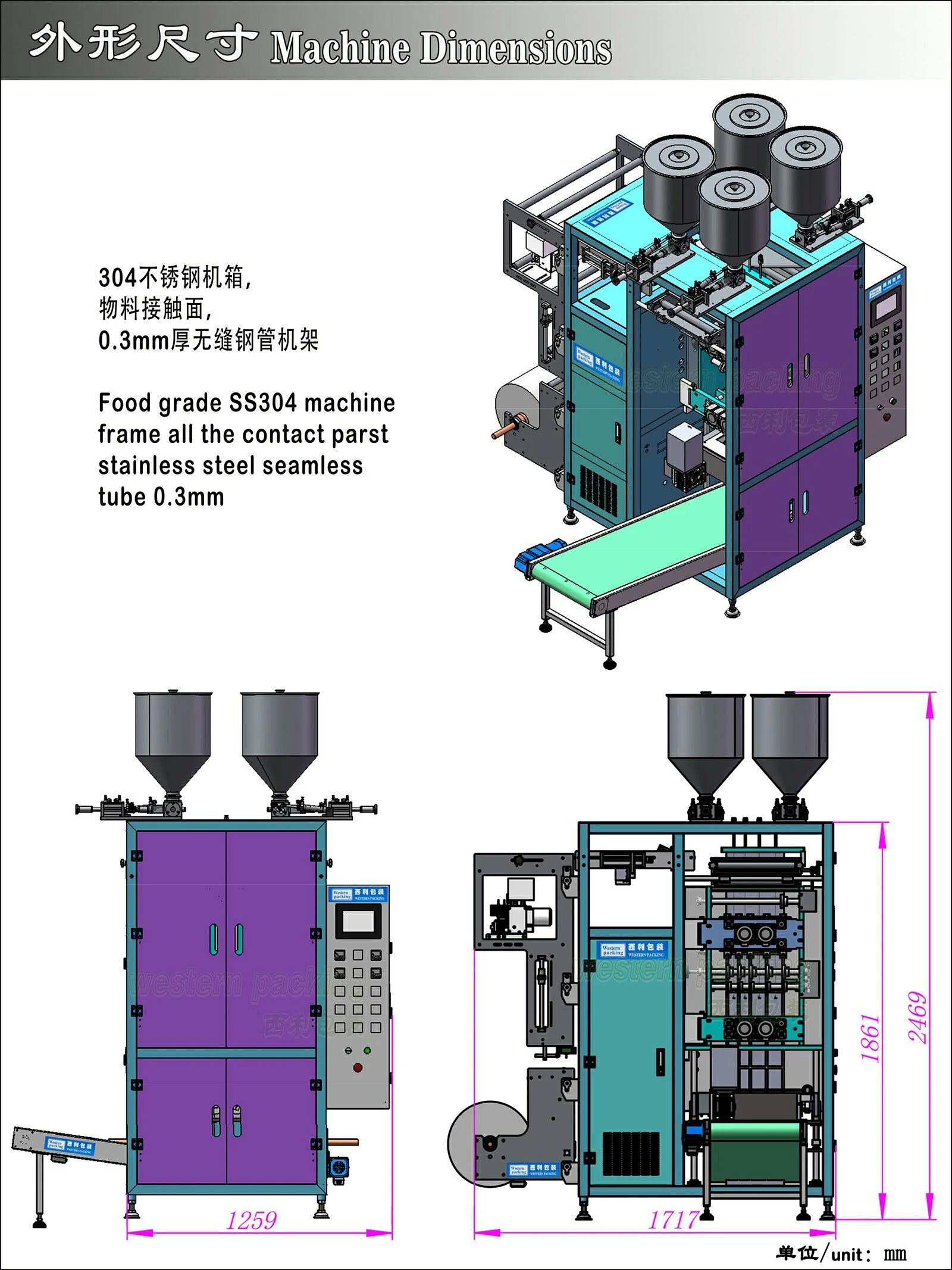 Multilane Jelly Stick Packing Machine Multilane Jelly Stick Packing Machine
